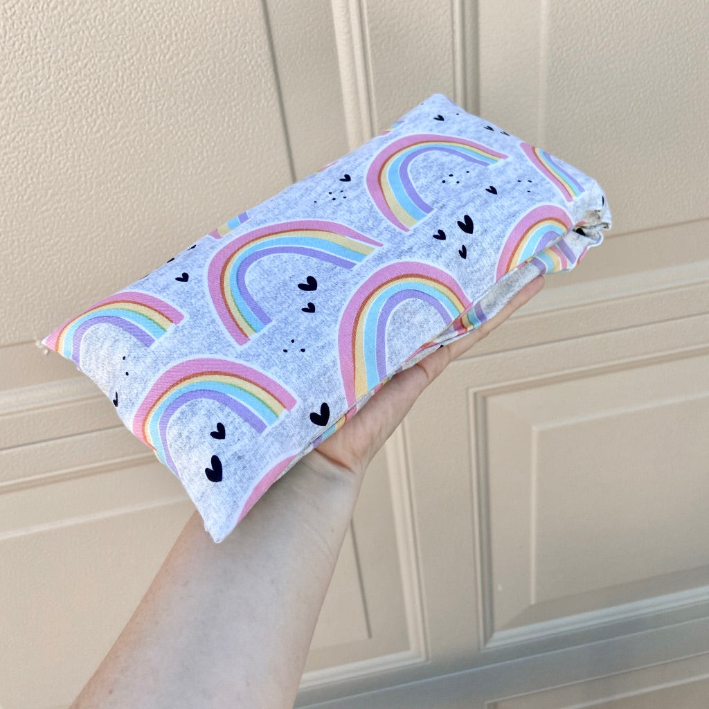 Over the Rainbow Print Microwave Heat Pack